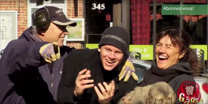 Vidéo pour rire avec un chien