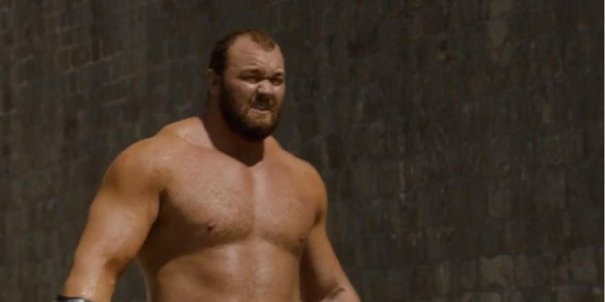 la "montagne" Game of Thrones