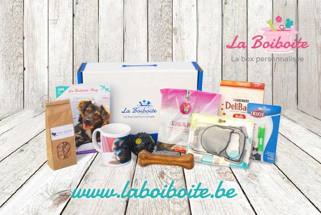 laboiboite-septembre La boiboite chien personnalisée de septembre